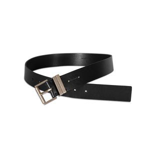 Women's 1.5 Inch Belt With Metal Keepers, Western-inspired Buckle, Adjustable🐺